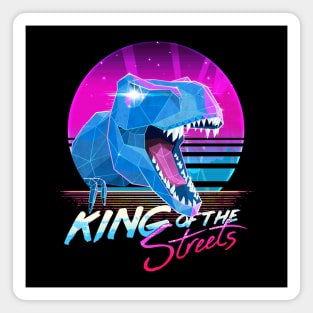 Rad T-Rex - King of the Streets Magnet